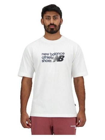 t-shirt με κοντά μανίκια new balance t-shirt new balance