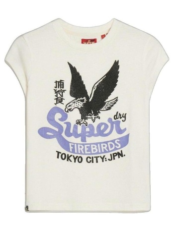 t-shirt με κοντά μανίκια superdry t-shirt à manches courtes