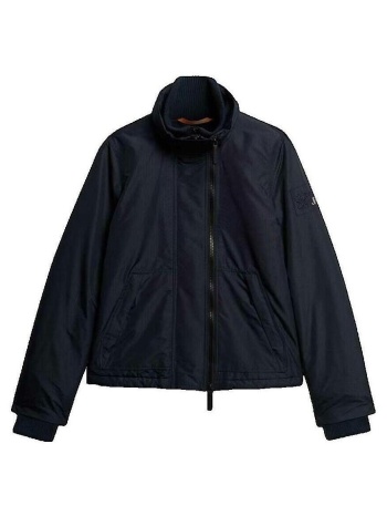μπουφάν superdry veste coupe slim bleu marine |