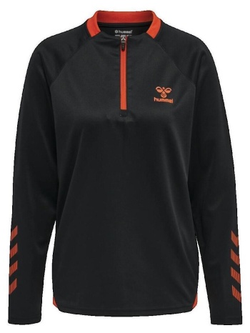 αθλητικό t-shirt hummel sweatshirt action half zip woman |