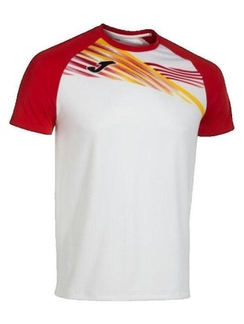 t-shirt με κοντά μανίκια joma t-shirt elite x blanc |