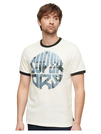 t-shirt με κοντά μανίκια superdry t-shirt photographic logo