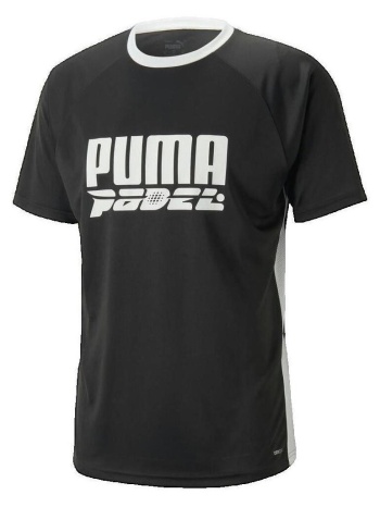 t-shirt με κοντά μανίκια puma t-shirt teamliga noir |