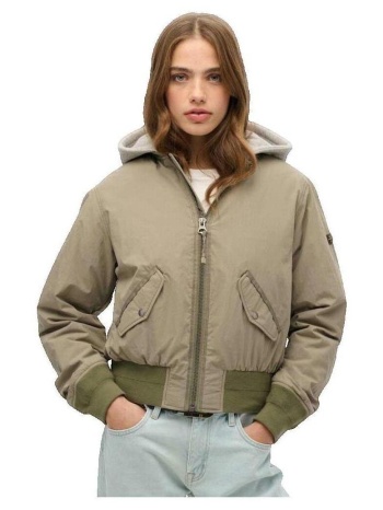 μπουφάν superdry blouson hooded ma1 bomber |