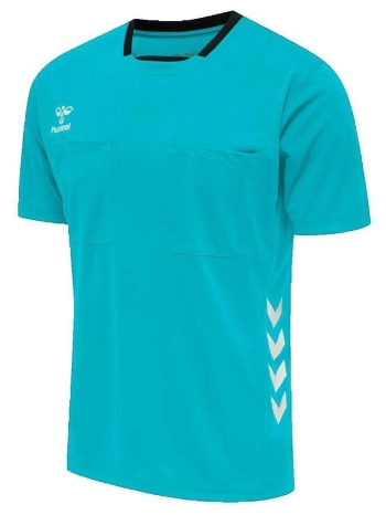 t-shirt με κοντά μανίκια hummel t-shirt hmlreferee chevron