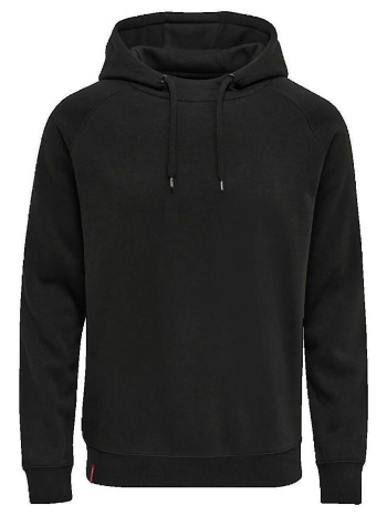 t-shirt με κουκούλα hummel sweat à capuche red classic |