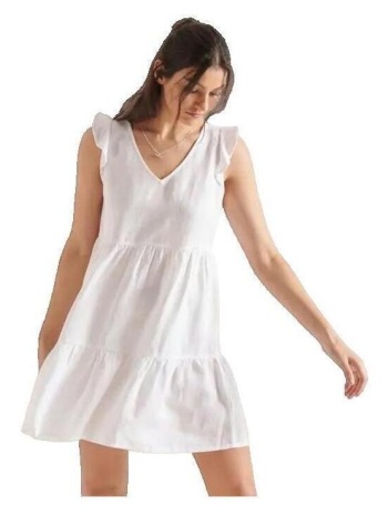 κοντά φορέματα superdry robe tinsley mi-longue col en v