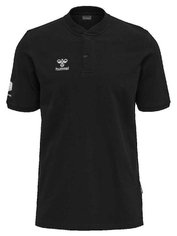 πόλο με κοντά μανίκια hummel polo move grid noir |