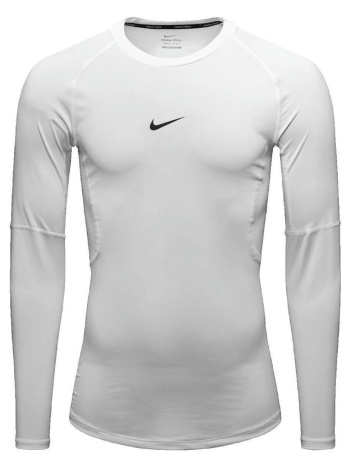 μπλουζάκια με μακριά μανίκια nike t-shirt pro blanc |