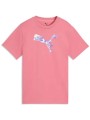 t-shirts & polos puma graphic floral cat tee g |