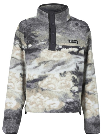 fleece columbia helvetia ii printed cropped half snap fleece