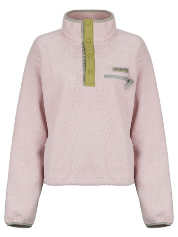 fleece columbia helvetia ii cropped half snap fleece