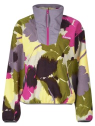 fleece columbia sequoia grove printed half zip