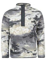 fleece columbia helvetia ii printed half snap fleece