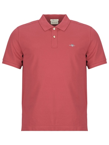 πόλο με κοντά μανίκια gant reg shield ss pique polo