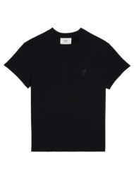 t-shirt με κοντά μανίκια ami paris t-shirt uts003.724.001 black |