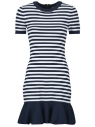 κοντά φορέματα michael michael kors stripe flare mini drs