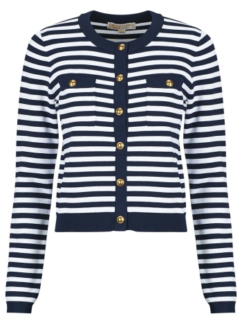 ζακέτα michael michael kors stripe snap cardi jkt σε προσφορά