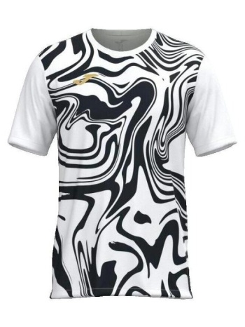 t-shirt με κοντά μανίκια joma t-shirt lion ii blanc |