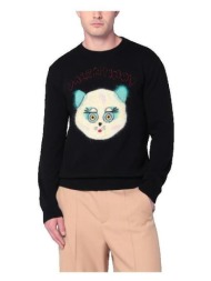 πουλόβερ valentino bags pull noir avec patch le chat de la maison |