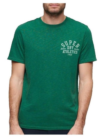 t-shirt με κοντά μανίκια superdry t-shirt athletic college