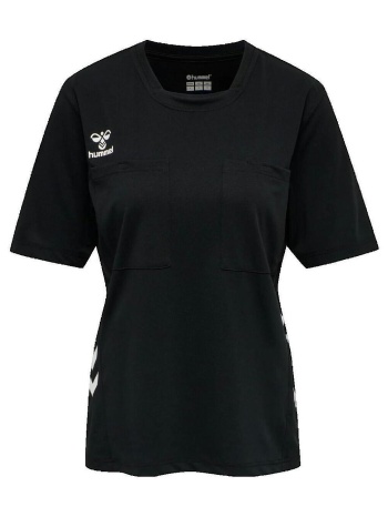 t-shirt με κοντά μανίκια hummel t-shirt hmlreferee chevron