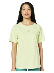 t-shirt με κοντά μανίκια superdry t-shirt coupe ample jaune |