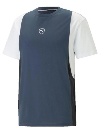 t-shirt με κοντά μανίκια puma t-shirt king blanc |