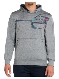 t-shirt με κουκούλα bullpadel sweat à capuche baiona gris |