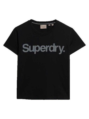 t-shirt με κοντά μανίκια superdry t-shirt core logo city