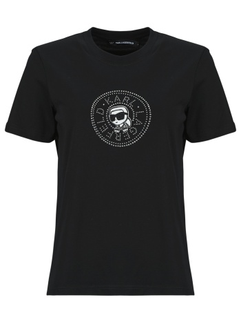 t-shirt με κοντά μανίκια karl lagerfeld ikon rs circle