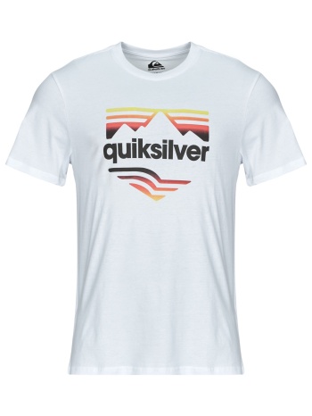 t-shirt με κοντά μανίκια quiksilver ev horizon fade ss
