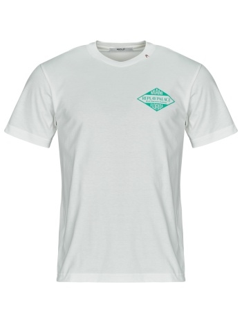 t-shirt με κοντά μανίκια replay -
