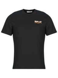t-shirt με κοντά μανίκια replay -