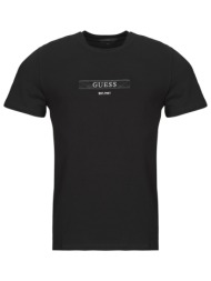 t-shirt με κοντά μανίκια guess ss cn logo box tee
