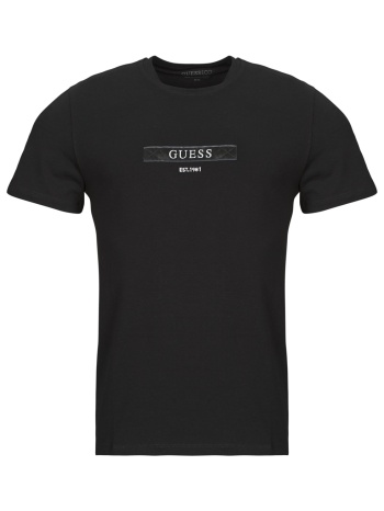 t-shirt με κοντά μανίκια guess ss cn logo box tee