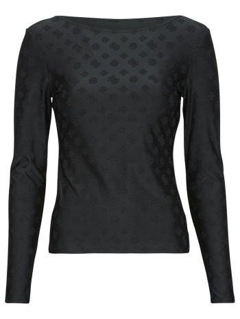 μπλουζάκια με μακριά μανίκια guess ls scoop back nadene