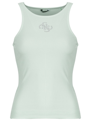 αμάνικα/t-shirts χωρίς μανίκια guess sl round nk guendalina