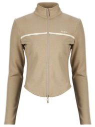 ζακέτα guess jasmine full zip sweatshirt