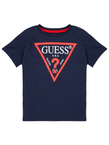 t-shirt με κοντά μανίκια guess tholma