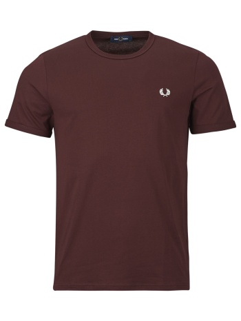 t-shirt με κοντά μανίκια fred perry ringer t-shirt