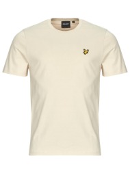 t-shirt με κοντά μανίκια lyle & scott plain t-shirt