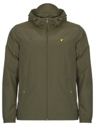 μπουφάν lyle & scott zip through hooded jacket