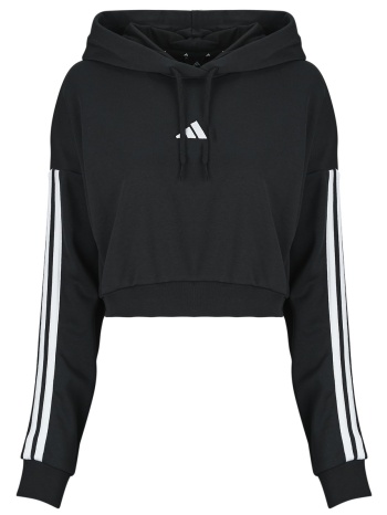 t-shirt με κουκούλα adidas essentials 3-stripes french