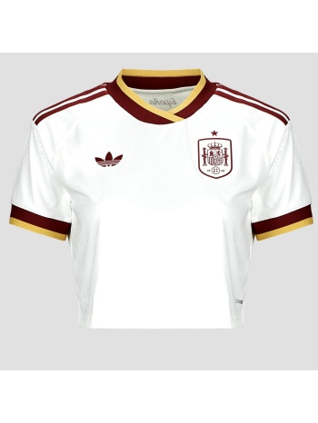 αθλητικά μπλουζάκια adidas awat crop spain football jersey
