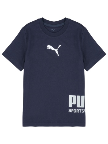 t-shirt με κοντά μανίκια puma puma sport graphic tee