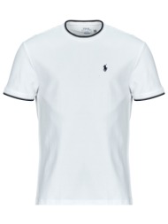 t-shirt με κοντά μανίκια polo ralph lauren t-shirt coton pique stretch
