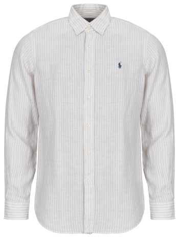 πουκάμισο με μακριά μανίκια polo ralph lauren chemise rayee σε προσφορά