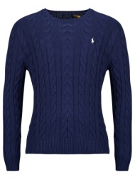 πουλόβερ polo ralph lauren pull col rond en maille torsadee