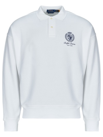 αθλητικό t-shirt polo ralph lauren sweat col polo crest σε προσφορά